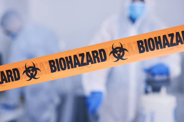 Professional Blood Cleanup technician working in Waveland, IN